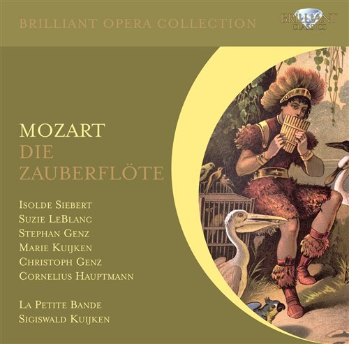 Die Zauberflote - Mozart / Siebert / Le Blanc / Genz / Hauptmann - Musik - Brilliant Classics - 5028421942391 - 27. September 2011