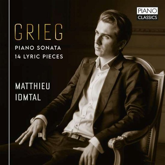 Cover for Matthieu Idmtal · Grieg: Piano Sonata / 14 Lyric Pieces (CD) (2021)