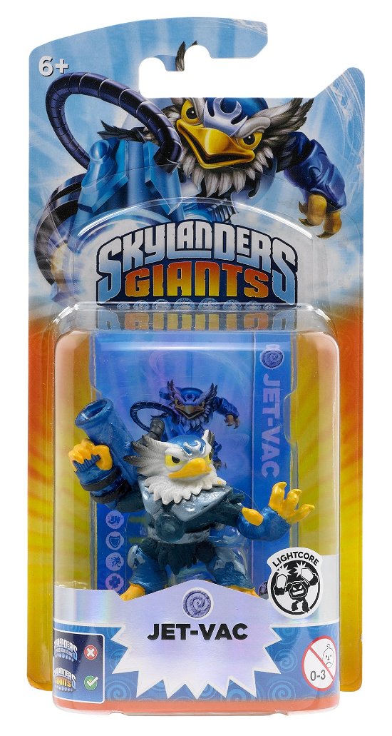 Cover for Skylanders Giants Light Core  JetVac DELETED LINE VideoGame Toy (MERCH) (2012)