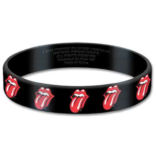 The Rolling Stones Gummy Wristband: Tongues - The Rolling Stones - Marchandise - Bravado - 5055295352391 - 25 novembre 2014