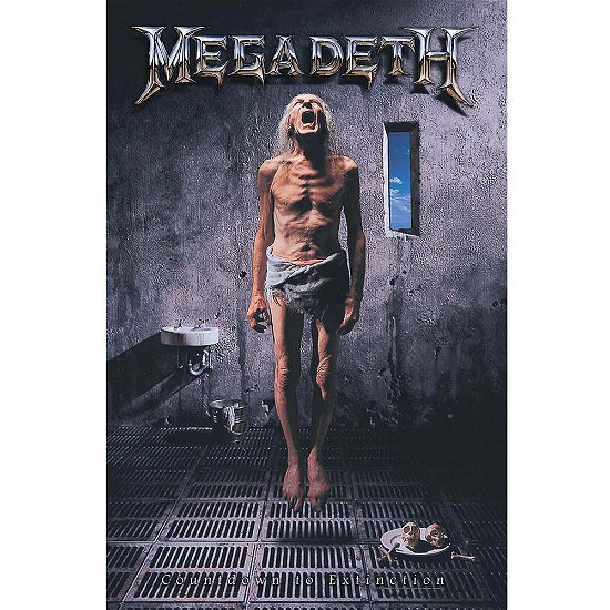 Megadeth Textile Poster: Countdown to Extinction - Megadeth - Merchandise -  - 5056365708391 - 