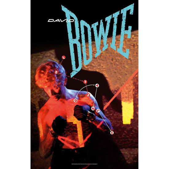 David Bowie Textile Poster: Let'S Dance - David Bowie - Mercancía -  - 5056365724391 - 