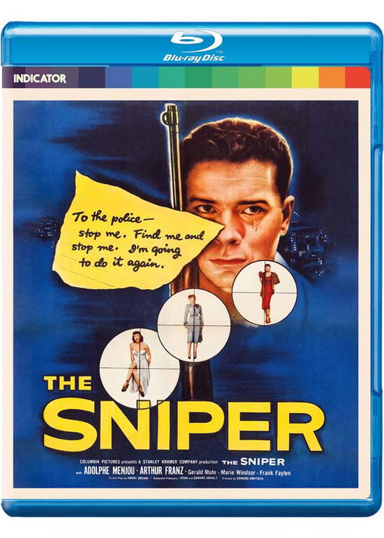 Cover for Edward Dmytryk · The Sniper (Blu-Ray) (2023)