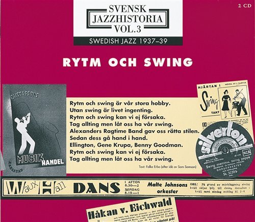 Cover for Swedish Jazz History 3: Rhythm &amp; Swing / Various (CD) (2010)