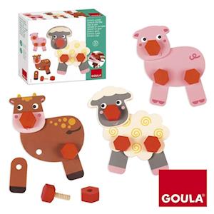 Cover for Goula · Schraub &amp; Spiel Bauernhoftiere (Toys)