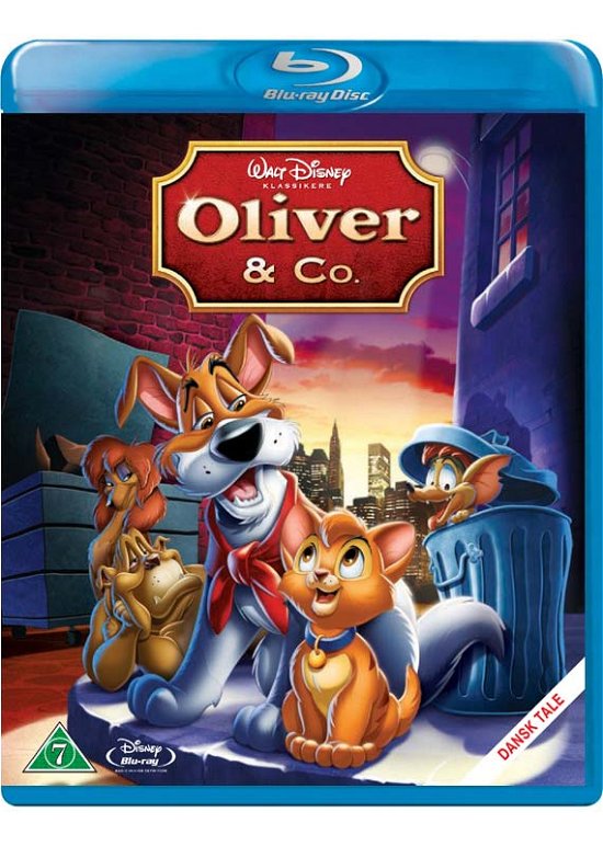 Cover for Disney · Oliver &amp; Co. (Blu-ray) (2014)