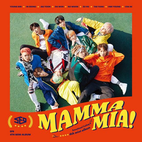 Cover for Sf9 · Mama Mia (CD) (2018)