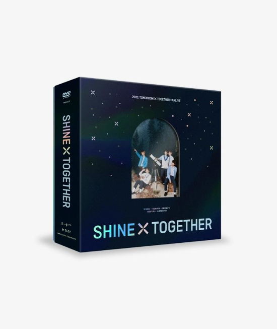 2021 FANLIVE SHINE X TOGETHER - Tomorrow X Together (Txt) - Music - Big Hit Entertainment - 8809375122391 - July 8, 2021