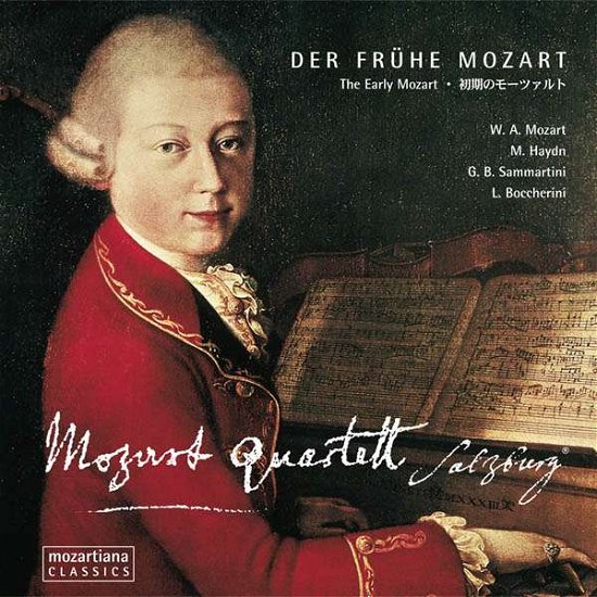 Cover for Kofler,Michael Martin / Mozart Quartett Salzburg · Der Frühe Mozart (CD) (2018)