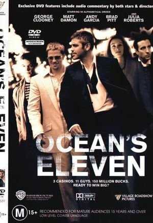Cover for Steven Soderbergh · Ocean's 11 (DVD) (2002)