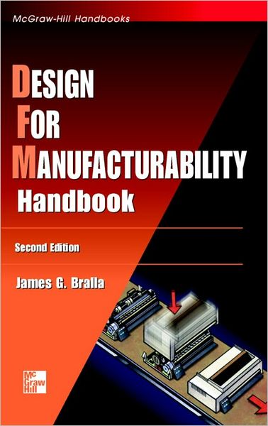 Cover for James Bralla · Design for Manufacturability Handbook (Hardcover Book) (1998)