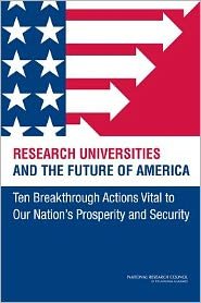 Cover for National Research Council · Research Universities and the Future of America: Ten Breakthrough Actions Vital to Our Nation's Prosperity and Security (Paperback Book) (2012)