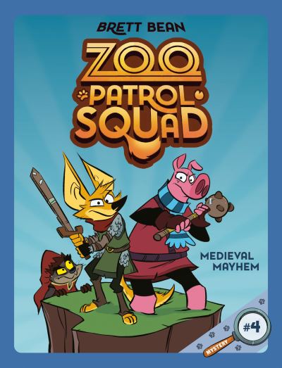 Cover for Brett Bean · Medieval Mayhem #4: A Graphic Novel - Zoo Patrol Squad (Paperback Book) (2023)