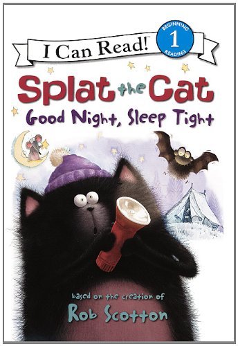 Cover for Rob Scotton · Splat the Cat: Good Night, Sleep Tight (Turtleback School &amp; Library Binding Edition) (I Can Read! Splat the Cat - Level 1) (Hardcover Book) [Turtleback School &amp; Library Binding, Reprint edition] (2011)