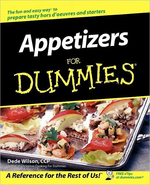Cover for Dede Wilson · Appetizers For Dummies (Pocketbok) (2002)