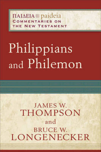 Cover for Bruce W. Longenecker · Philippians and Philemon (Paperback Book) (2016)