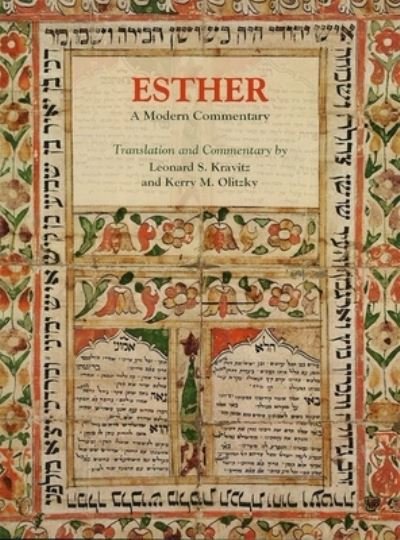 Cover for Behrman House · Esther: A Modern Commentary (Pocketbok) (1999)