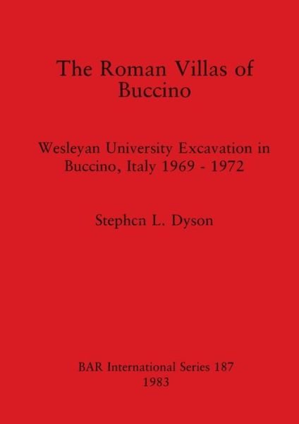Cover for Stephen L. Dyson · The Roman Villas of Buccino (Paperback Bog) (1983)