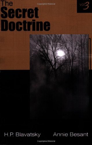 Cover for Helena P. Blavatsky · The Secret Doctrine Vol III (Taschenbuch) (2006)