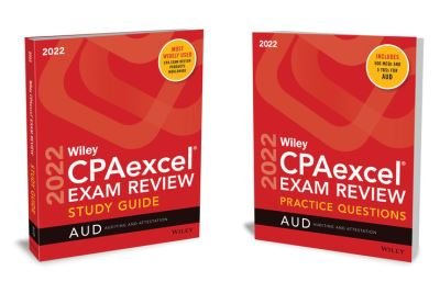 Wiley's CPA 2022 Study Guide + Question Pack: Auditing - Wiley - Bøker - John Wiley & Sons Inc - 9781119852391 - 29. november 2021
