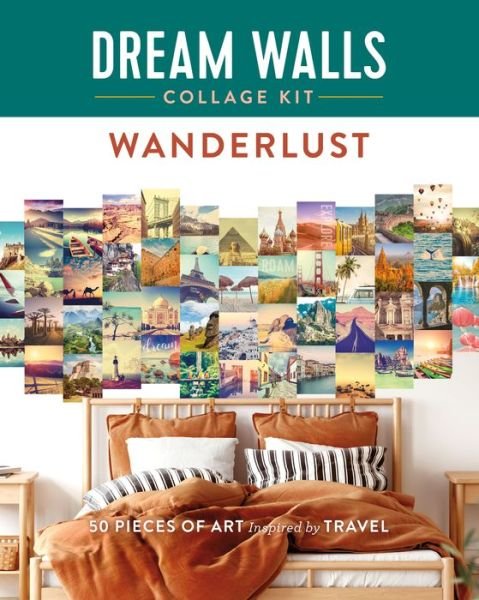 Cover for Chloe Standish · Dream Walls Collage Kit: Wanderlust: 50 Pieces of Art Inspired by Travel - Dream Walls Collage Kit (Paperback Book) (2021)