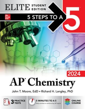 Cover for John Moore · 5 Steps to a 5: AP Chemistry 2024 Elite Student Edition (Pocketbok) (2023)
