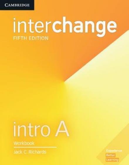 Cover for Jack C. Richards · Interchange Intro A Workbook - Interchange (Paperback Bog) [5 Revised edition] (2017)