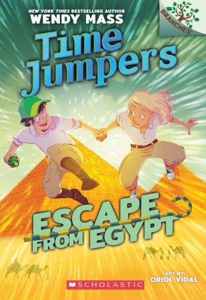 Cover for Wendy Mass · Escape from Egypt: A Branches Book (Time Jumpers #2) - Time Jumpers (Paperback Bog) (2018)