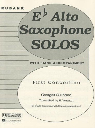 Cover for H. Voxman · First Concertino (Paperback Book) [Hel Leonard Corp edition] (2017)