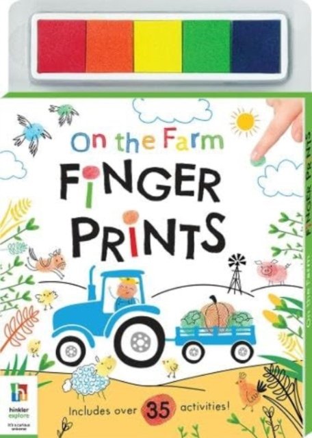 Cover for Hinkler Pty Ltd · Finger Prints On the Farm - Finger Prints Art (Buch) (2022)