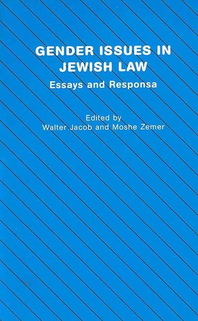 Cover for Gender Issues in Jewish Law: Essays and Responsa - Progressive Halakhah (Paperback Book) (2000)