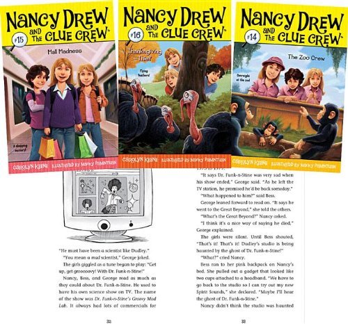 Cover for Carolyn Keene · Nancy Drew and the Clue Crew Set Ii: #5 - #16 (Hardcover bog) (2009)