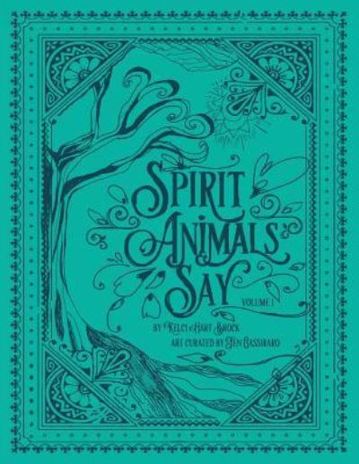 Cover for Kelci Hart Brock · Spirit Animals Say (Pocketbok) (2019)