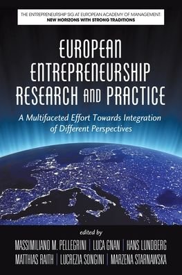 Cover for Massimiliano M. Pellegrini · European Entrepreneurship Research and Practice (Book) (2020)