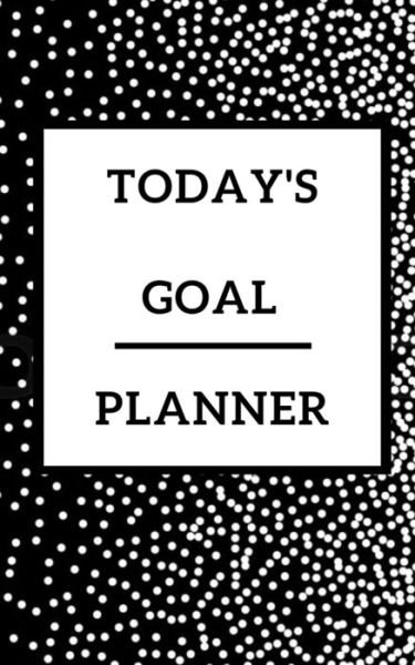Cover for Toqeph · Today's Goal Planner - Planning My Day - Gold Black Strips Cover (Paperback Book) (2020)