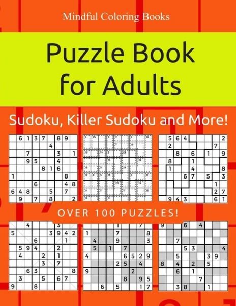 Cover for Mindful Coloring Books · Puzzle Book for Adults (Paperback Book) (2018)