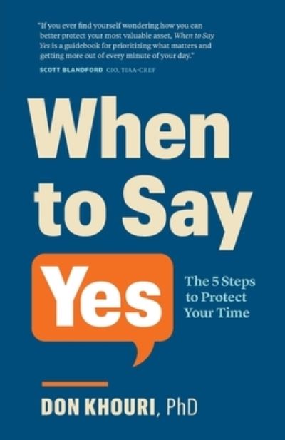 Cover for Don Khouri · When To Say Yes (Paperback Book) (2021)