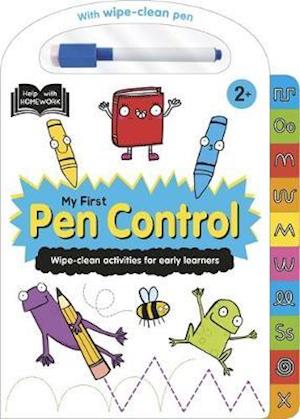 Cover for Autumn Publishing · Help With Homework: My First Pen Control (Board book) (2019)