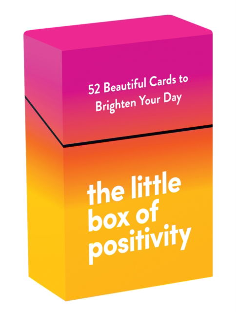 Cover for Summersdale Publishers · The Little Box of Positivity: 52 Beautiful Cards of Uplifting Quotes and Inspiring Affirmations (Flashcards) (2025)