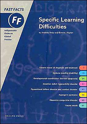 Cover for Amanda Kirby · Fast Facts: Specific Learning Difficulties (Paperback Book) (2003)