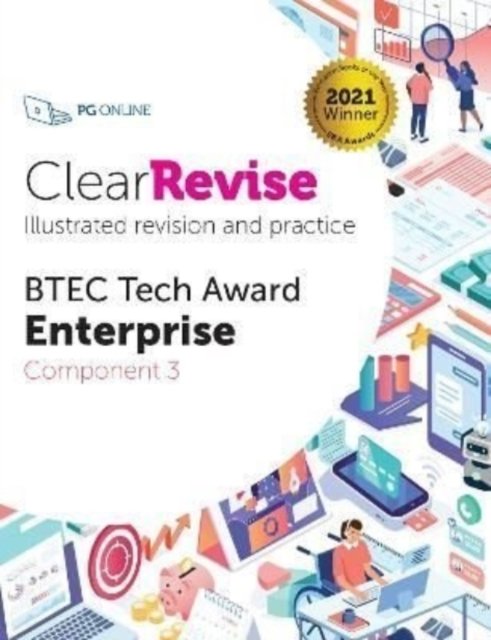 Cover for PG Online · ClearRevise BTEC Tech Award Enterprise Component 3 (Taschenbuch) (2022)