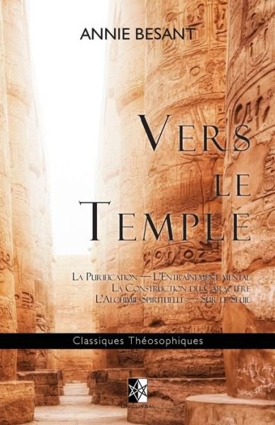 Cover for Annie Besant · Vers le Temple (Paperback Book) (2018)