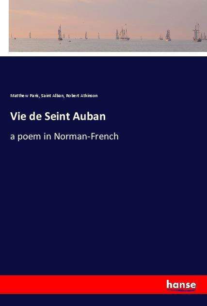 Cover for Paris · Vie de Seint Auban (Book)