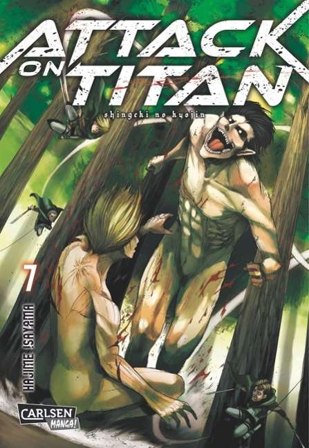 Cover for Hajime Isayama · Attack On Titan 7: Atemberaubende Fantasy-Action Im Kampf Gegen Grauenhafte Tita (Book)