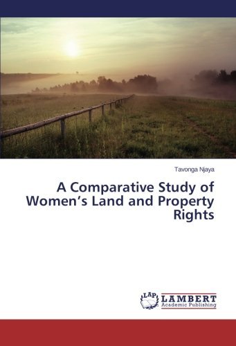 Cover for Tavonga Njaya · A Comparative Study of Women's Land and Property Rights (Paperback Bog) (2014)
