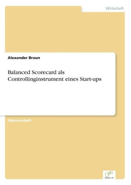 Cover for Braun · Balanced Scorecard als Controllin (Bog) (2001)