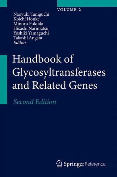 Cover for Naoyuki Taniguchi · Handbook of Glycosyltransferases and Related Genes (Hardcover Book) [2nd ed. 2014 edition] (2014)