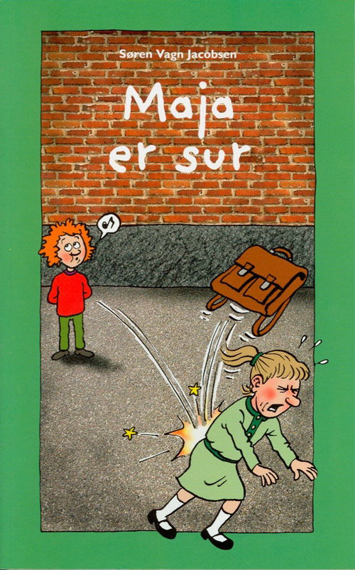 Cover for Søren Vagn Jacobsen · Dingo. Grøn* Primært for 1.-2. skoleår: Maja er sur (Taschenbuch) [1. Ausgabe] (2002)