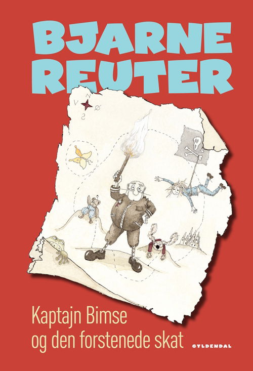 Cover for Bjarne Reuter · Kaptajn Bimse: Kaptajn Bimse og den forstenede skat (Innbunden bok) [1. utgave] [Indbundet] (2012)