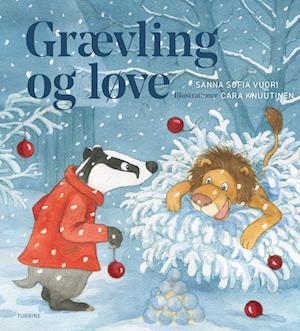 Cover for Sanna Sofia Vuori · Grævling og løve (Hardcover Book) [1st edition] (2023)